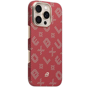 TPU+PC чехол Blueo Gilded Tactile Woven with MagSafe для Apple iPhone 16 Pro (6.3")