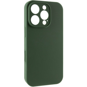 Чохол Silk Full Camera Protective (AA) NO LOGO для Apple iPhone 16 Pro (6.3") – Зелений