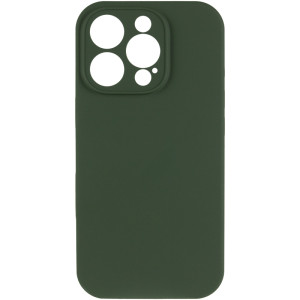 Чохол Silk Full Camera Protective (AA) NO LOGO для Apple iPhone 16 Pro (6.3") – Зелений