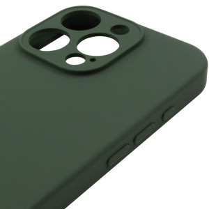 Чохол Silk Full Camera Protective (AA) NO LOGO для Apple iPhone 16 Pro (6.3") – Зелений