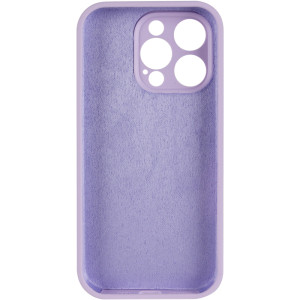 Чохол Silk Full Camera Protective (AA) NO LOGO для Apple iPhone 16 Pro (6.3") – Бузковий