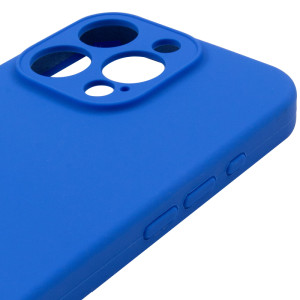 Чохол Silk Full Camera Protective (AA) NO LOGO для Apple iPhone 16 Pro (6.3") – Синій