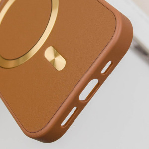 Кожаный чехол SnapCase with Magnetic Fit для Apple iPhone 16 Pro (6.3")