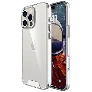 Чехол TPU Space Case transparent для Apple iPhone 16 Pro (6.3") – Прозрачный