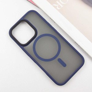 TPU+PC чехол Metal Buttons with MagSafe для Apple iPhone 16 Pro (6.3")