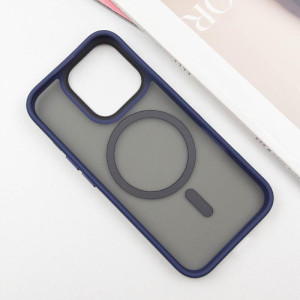 TPU+PC чехол Metal Buttons with MagSafe для Apple iPhone 16 Pro (6.3")