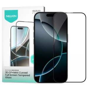 Захисне скло Nillkin (CP+ max 3D) (full glue) для Apple iPhone 16 Pro (6.3")