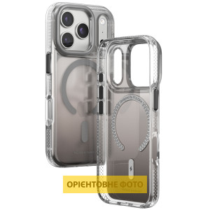 Чохол TPU+PC Puloka Resplendent with Magnetic Fit для Apple iPhone 16 Pro (6.3") – Сірий