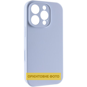 Чехол Silk Full Camera (AA) NO LOGO with Magnetic Fit для Apple iPhone 16 Pro (6.3") – Голубой