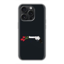 Чехлы (ART) Цветы на iPhone 16 Pro (VPrint) (Неожиданные цветы)