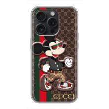 Чохли бренд ГУЧЧІ для iPhone 16 Pro – Маус Гуччи