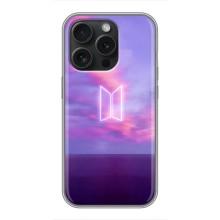 Чехлы BTS для iPhone 16 Pro (AlphaPrint) – BTS логотип