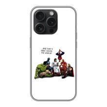 Чехлы для iPhone 16 Pro (Для Христиан) – Иисус супергерой