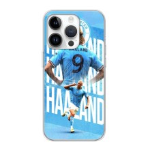 Чохли з принтом на iPhone 16 Pro Футболіст – Erling Haaland