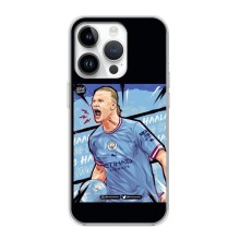 Чохли з принтом на iPhone 16 Pro Футболіст – гол Ерлінг Холанд