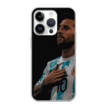 Чехлы Лео Месси Аргентина для iPhone 16 Pro (Месси Капитан)