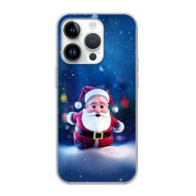 Чехлы на Новый Год iPhone 16 Pro (Маленький Дед Мороз)