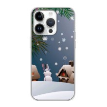 Чехлы на Новый Год iPhone 16 Pro (Зима)
