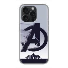 Чохли з героями Марвел iPhone 16 Pro (VPrint) – Команда А