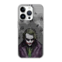 Чехлы с картинкой Джокера на iPhone 16 Pro (Joker клоун)