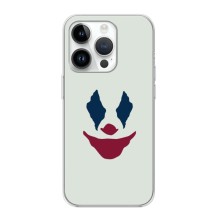 Чехлы с картинкой Джокера на iPhone 16 Pro – Лицо Джокера