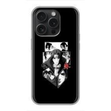 Чехлы с картинкой Итачи Учиха на iPhone 16 Pro – Коллаж Итачи