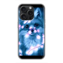 Чехлы с картинкой Лисички для iPhone 16 Pro (VPrint) (Яркая лисичка)