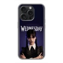 Чохол з картинкою Венсдей на iPhone 16 Pro – Wednesdey
