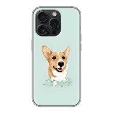 Чехлы с собаками для iPhone 16 Pro (VPrint) (Корги)