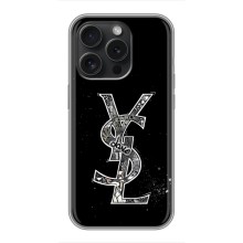 Чехол (Dior, Prada, YSL, Chanel) для iPhone 16 Pro (YSL)