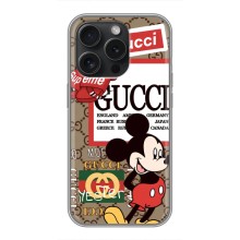 Чехол Disney Mouse iPhone 16 Pro (PREMIUMPrint) (Стильный Микки)