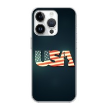 Чехол Флаг USA для iPhone 16 Pro – USA