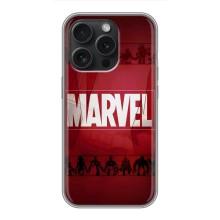 Чехол МАРВЕЛ для Айфон 16 Про (AlphaPrint) – MARVEL