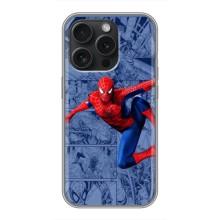 Силіконовий Чохол для iPhone 16 Pro – Людина павук