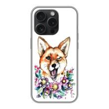 Чехол с Лисичкой для iPhone 16 Pro – Хитрая лиса