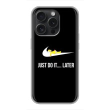 Чехол с Симпсонами для iPhone 16 Pro (VPrint) (Гомер Later)