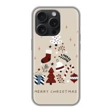 Чохол Санта Клаус для iPhone 16 Pro – Merry Christmas
