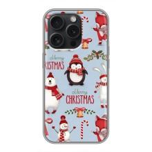 Чохол Санта Клаус для iPhone 16 Pro – Різдвяний
