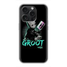 Чохол Супергерої Марвел на Айфон 16 Про – Groot