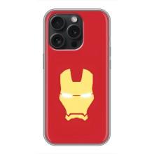 Чехол Супергерой Железный человек на iPhone 16 Pro – Man