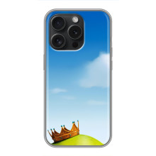 Чехол с мультфильмом Шрек на iPhone 16 Pro – Голова Шрека