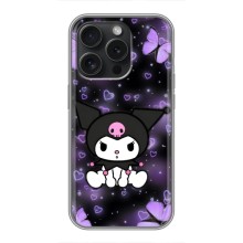 Чохол з персонажем Куромі на iPhone 16 Pro – Куромі на чорному