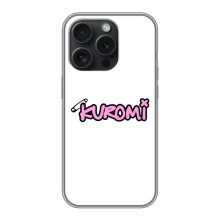 Чохол з персонажем Куромі на iPhone 16 Pro – Лого Куромі