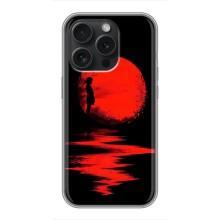 Літній Чохол на iPhone 16 Pro – Червоний Захід сонця