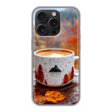 Чохол з унікальним дизайном 'Осінь з кавою' для iPhone 16 Pro – Кава на природі