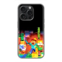 Чохли для iPhone 16 Pro (Персонажі МайнКрафт) – Герой Майнкрафт