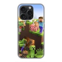 Чохли для iPhone 16 Pro (Персонажі МайнКрафт) – Майн-крафт