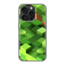 Чохли для iPhone 16 Pro (Персонажі МайнКрафт) – Текстура