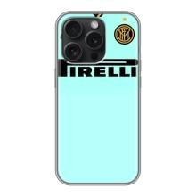 Силиконовые Чехлы принт Футбол на iPhone 16 Pro – Inter