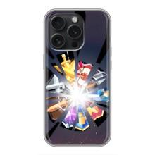 Силиконовый Чехол (атрибутика Клеш Роял) для iPhone 16 Pro – Кланы